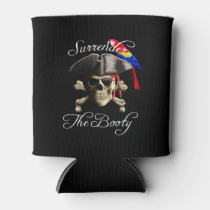 Funny Pirate Verzicht auf den Hintern Dosenkühler