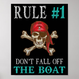 Funny Pirate Zitat Tampa Gasparilla Crossbones Des Poster