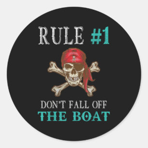 Funny Pirate Zitat Tampa Gasparilla Crossbones Des Runder Aufkleber