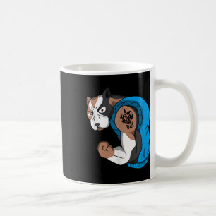Funny Pit Bull Hund I Liebe Vater Tattoo Lover Mus Kaffeetasse
