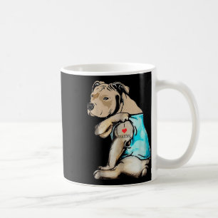 Funny Pitbull Hund I Liebe Grandpa Tattoo Funny Gr Kaffeetasse