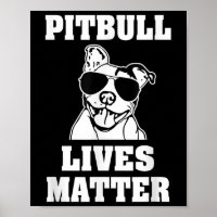 Funny Pitbull Lives Hund Sprichwort Shirt Sensibil