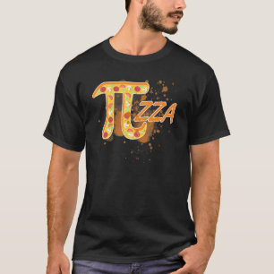 Funny Pizza 3 14 Pi Symbol Mathematik Lehrer P T-Shirt