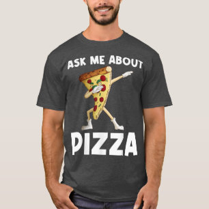 Funny Pizza Art for Men Pizza Slice Italienisch T-Shirt