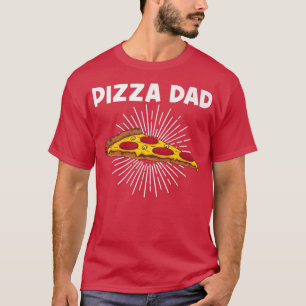 Funny Pizza Art Vater Pater Men Italienische Pizza T-Shirt