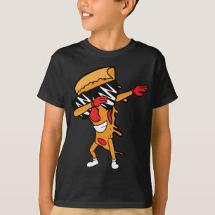 Funny Pizza Dabbing Pepperoni Pizza Slice Tanz T-Shirt