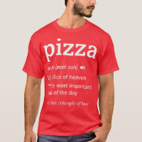 Funny Pizza Definition Slice of Heaven 