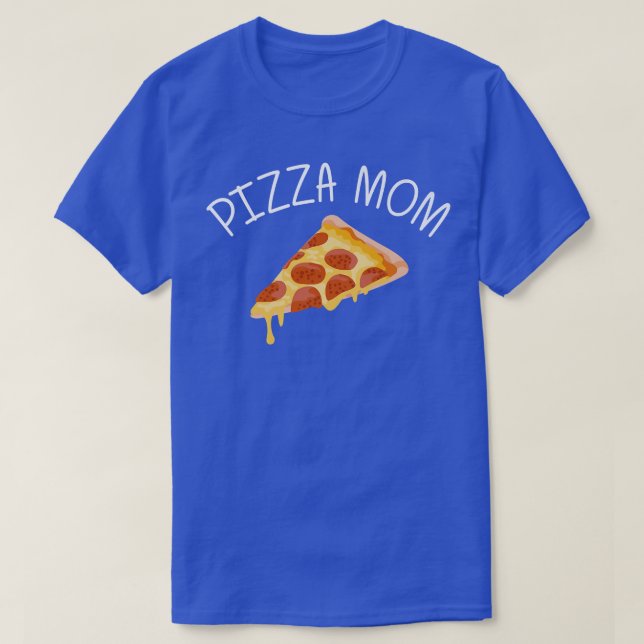 Funny Pizza Designs für Mama Frauen Essen Pun Pie  T-Shirt (Design vorne)