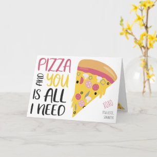 Funny Pizza Drehgalentine 3 Fotos Collage Karte