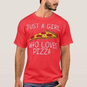 Funny Pizza For Girls Kid Italienische Pizza Lover T-Shirt