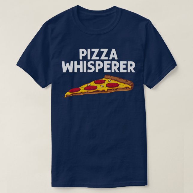 Funny Pizza für Männer Frauen Italienische Pizza L T-Shirt (Design vorne)