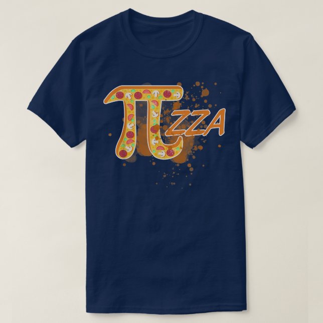 Funny Pizza Lover 3 T-Shirt (Design vorne)
