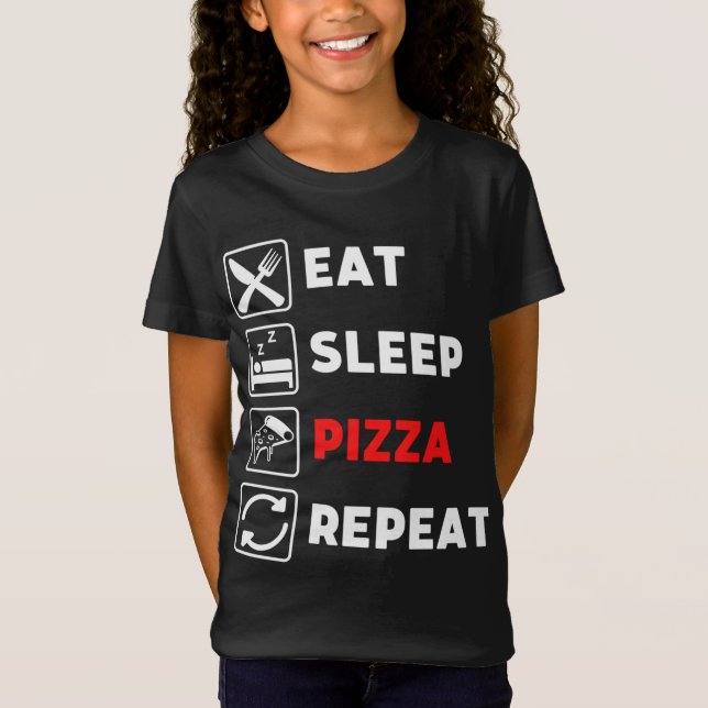Funny Pizza Lover Gift Idee - Pizza T-Shirt (Vorderseite)
