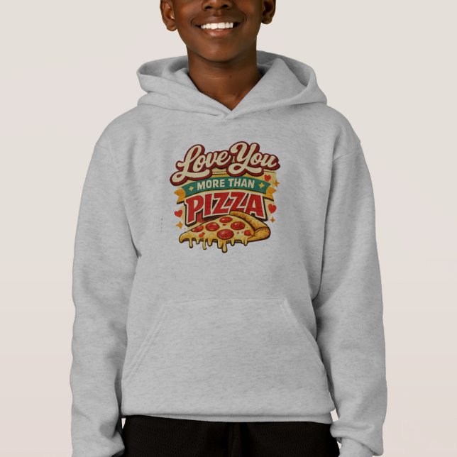 Funny pizza Lover Valentine Shirt -pizza Lover (Vorderseite)