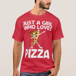 Funny Pizza Mama Girl's Pizza Italienisch T-Shirt