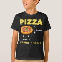 Funny Pizza Mathematik Lautstärke Berechnung Food
