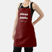 Funny Pizza Pasta Amore Name Rot Italien Küche