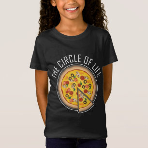 Funny Pizza Pun Zitat den Kreis des Lebens Peppero T-Shirt