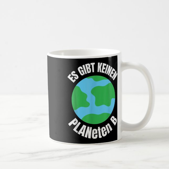Funny Planet - Umweltschutz Globe Envi Kaffeetasse (Rechts)
