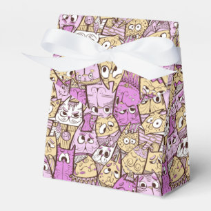 Funny Playful Cats Geschenkschachtel