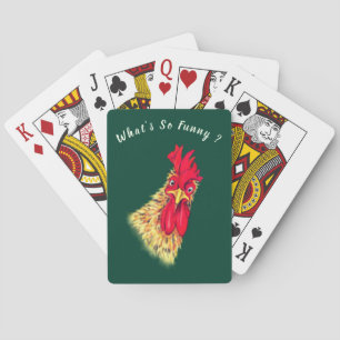 Funny Playing Cards Überraschung Rooster Custom Te Spielkarten