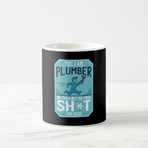Funny Plumber Kaffeetasse