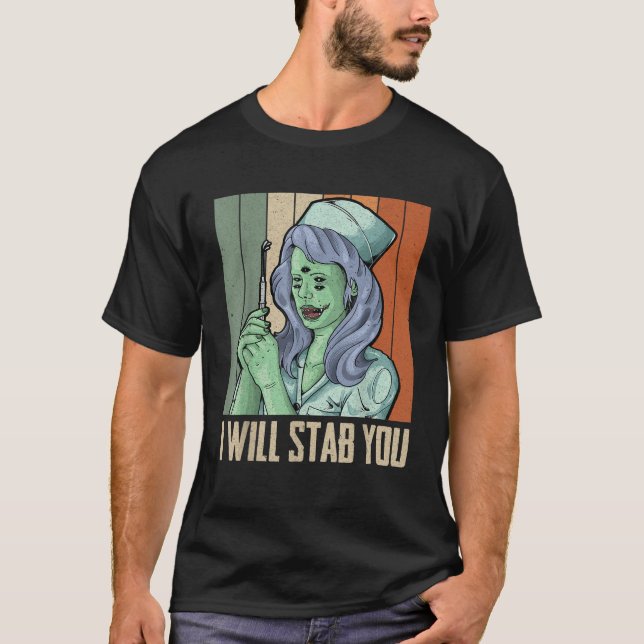 Funny Plus Größe Ich werde dich aufhalten Hallowee T-Shirt (Vorderseite)