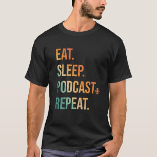 Funny Podcast Design Frauen Podcasting DJ P T-Shirt