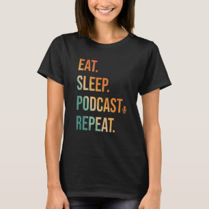 Funny Podcast für Männer Frauen Podcast DJ Podcast T-Shirt