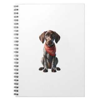 Funny Pointer Shirt Zeiger Mama Vater Dog Lover Po Notizblock