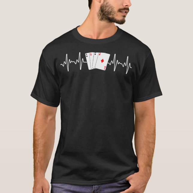 Funny Poker Lover Design Women Gamblers Po T-Shirt (Vorderseite)