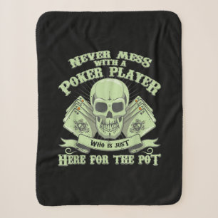 Funny Poker Nie mit dem Poker-Player durchstöber Sherpadecke