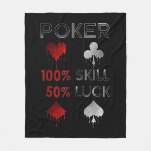 Funny Poker Poker 100 % Qualifikation und 50 % G Fleecedecke