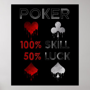 Funny Poker Poker 100 % Qualifikation und 50 % G Poster