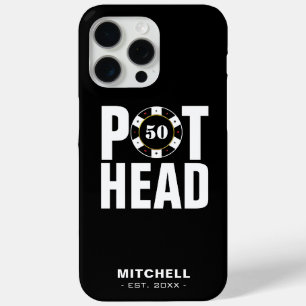 Funny Poker Spaß Pot Head Case-Mate iPhone Hülle