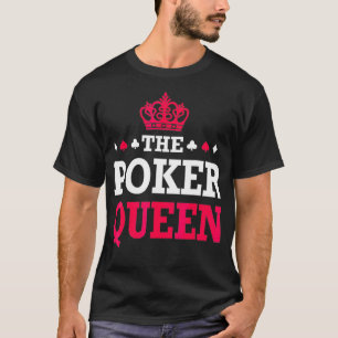 Funny Poker The Poker Queen T-Shirt