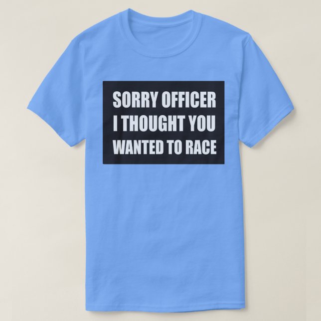 Funny Police Officer Cool Motorrad oder Funny Helm T-Shirt (Design vorne)