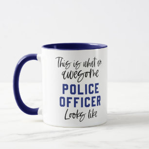 Funny Police Officer Phantastisch Police Vater Mam Tasse