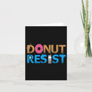 Funny Policeman gibt Funny Police Officer Donut R Karte