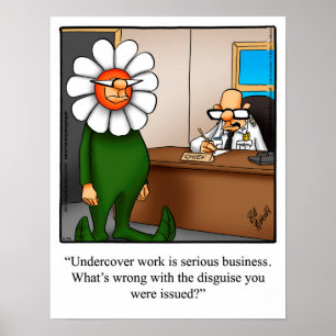 Funny Policemen Spaß Poster