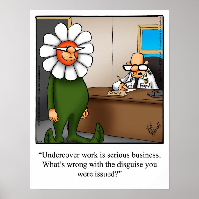 Funny Policemen Spaß Poster (Vorne)