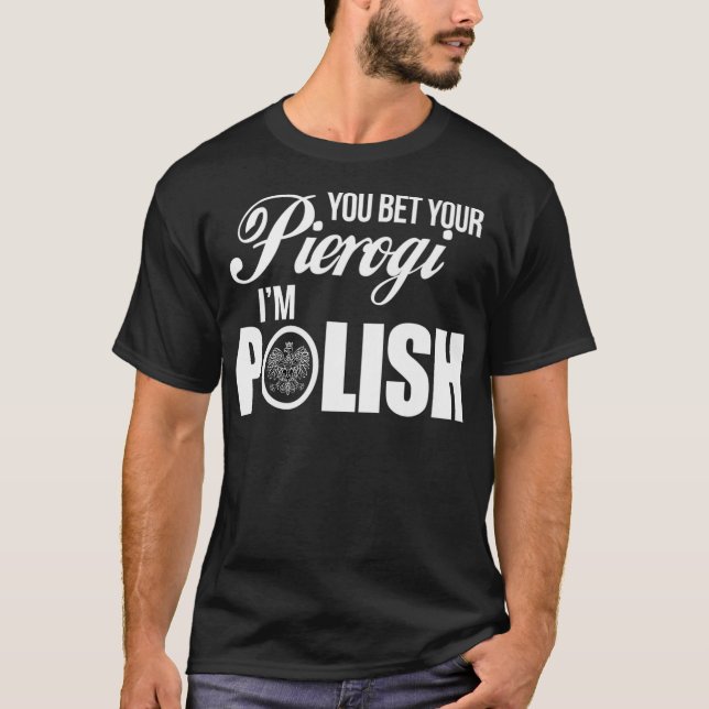 Funny Polish Tshirt Pierogi Polska T-Shirt Dyngus (Vorderseite)