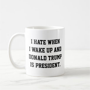 Funny Political Anti-Trump Coffee Tasse