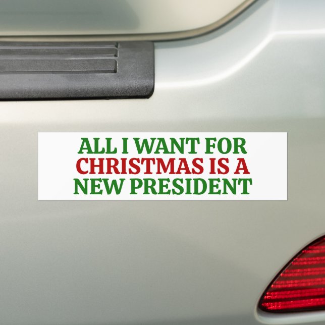 Funny Political Christmas Anti Trump Autoaufkleber (Auf Auto)