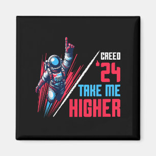 Funny Political Creed 24 macht mich motivierter Magnet