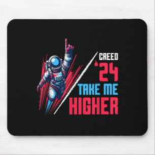 Funny Political Creed 24 macht mich motivierter Mousepad