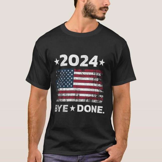Funny Political Election Trump 2024 T-Shirt (Vorderseite)