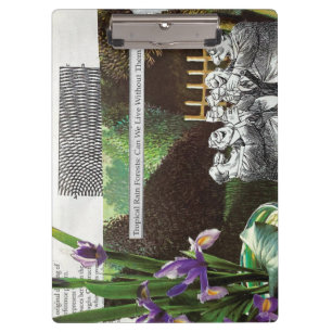 Funny Political Joest Forest Climate Change Satire Klemmbrett