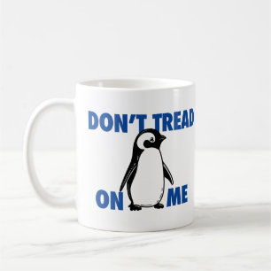 Funny Political Meme Penguin Tariff Kaffeetasse
