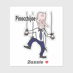 Funny politisch Anti Joe Biden Pun Aufkleber